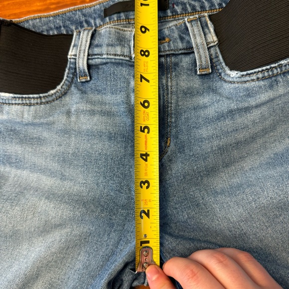 Joes Jeans The Lara Mid Rise Cigarette Ankle Maternity Jeans Size 25 - Picture 8 of 14